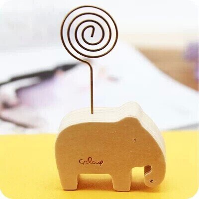 1 billeder træ memo tang clips papir foto clip holder små træ klemmer stand pind