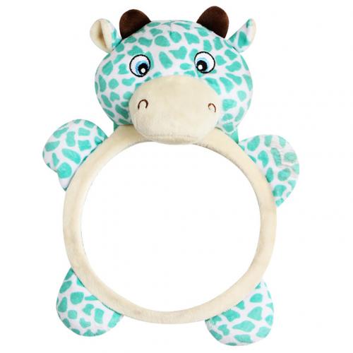 Support tête de voiture avec Animal de dessin animé mignon, miroir d'observation de sécurité pour bébé, vue arrière pour bébé, miroir de sécurité avec Clip: Deer