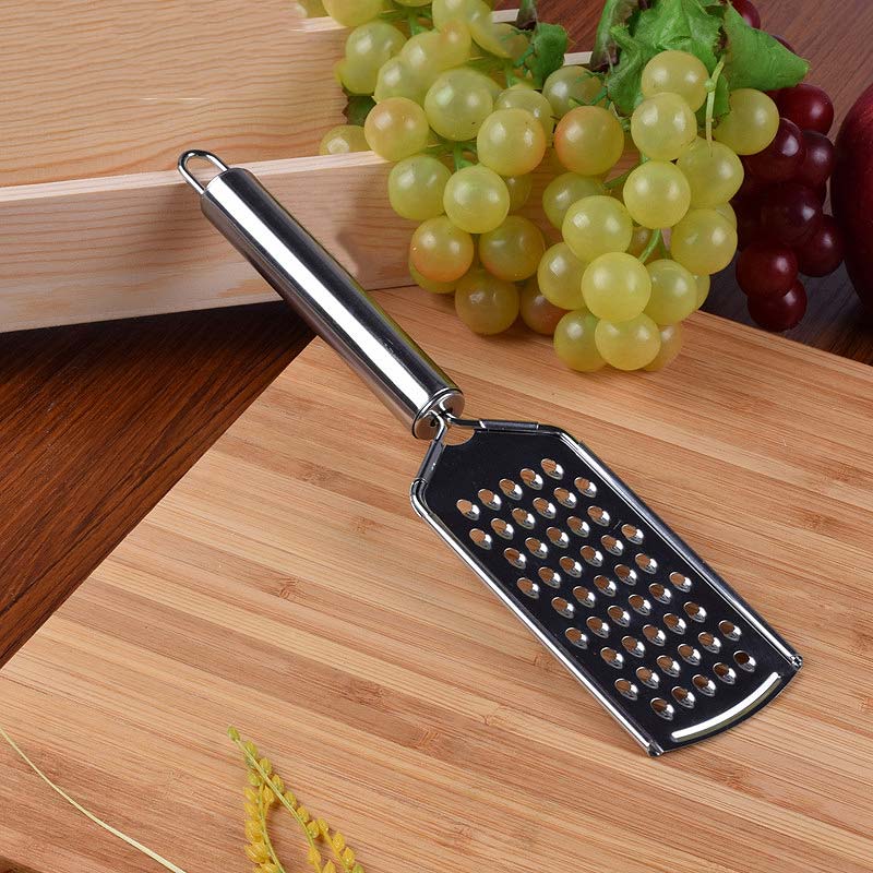 Rallador de limón y queso Zester, herramienta multiusos de acero inoxidable para frutas y verduras afiladas 99 para