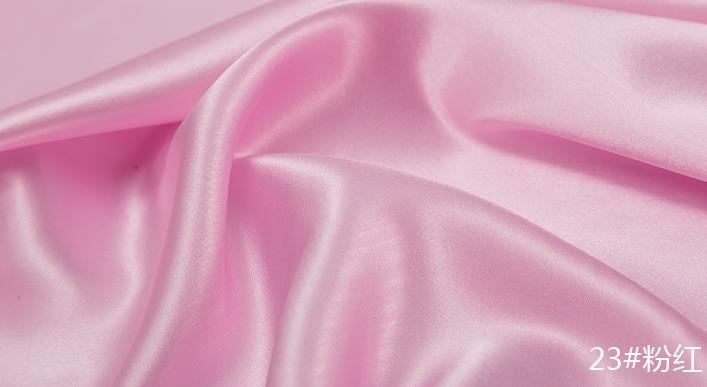 Tela de satén 100% poliéster por metros para coser vestidos, decoración para de boda, accesorios de tela para el hogar, T105