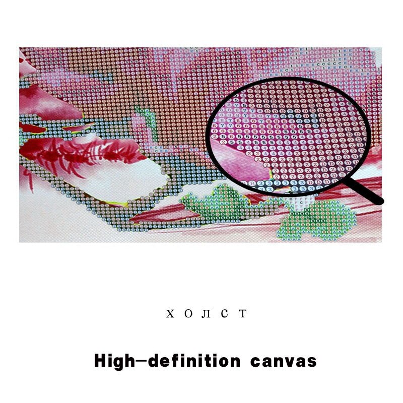 Full Round 3D Diy Diamond Painting Cross Stitch Kits Embroidery Cross Stitch Animal Scenery Picture Home Decor Style3