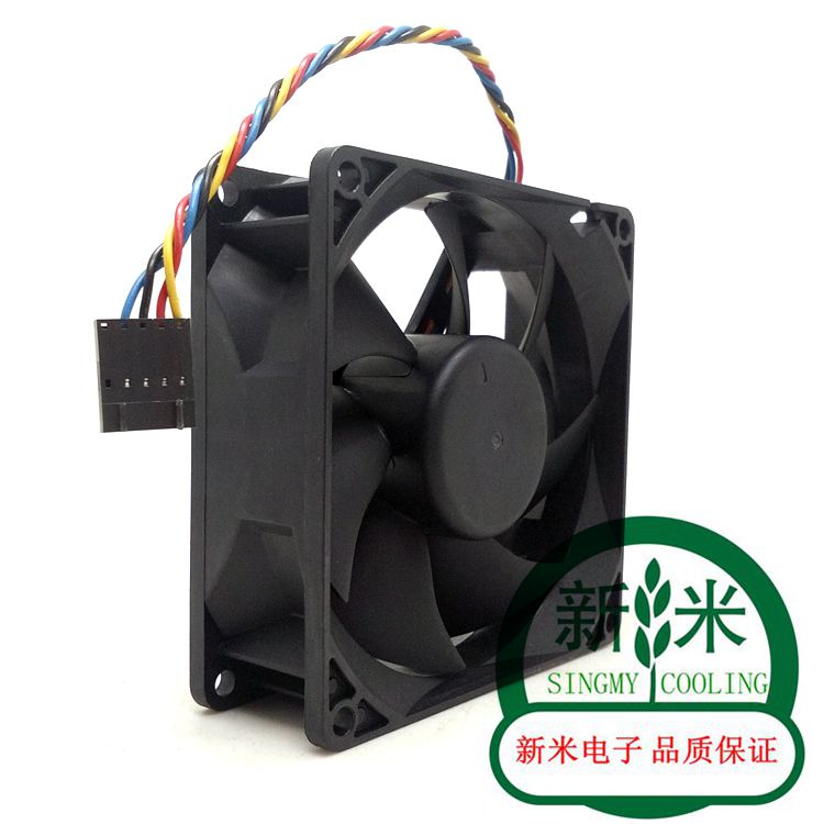 USED FOXCONN 9032 PV903212PSPF 0C 12V 0.60A 4lines ATX cooling fan