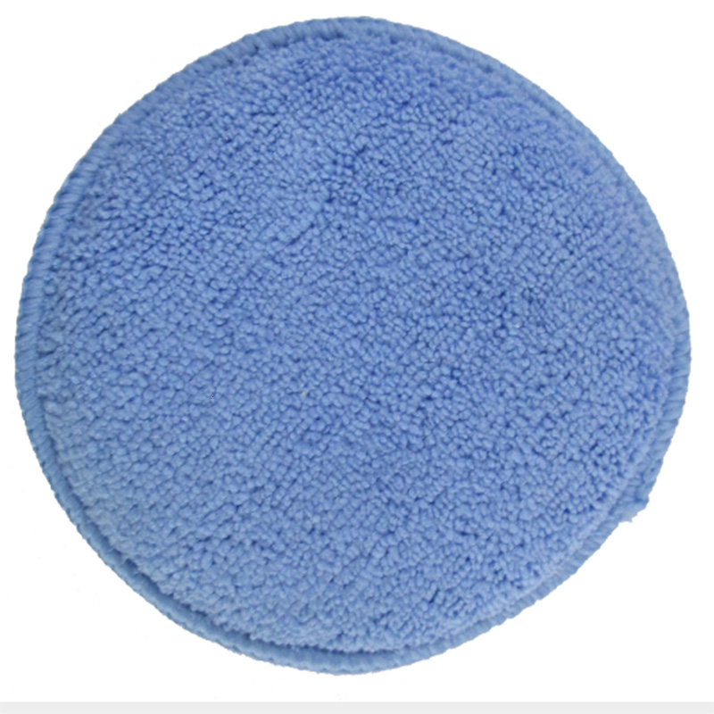 4.5 inch car waxing sponge car wash microfiber round sponge polishing wax beauty sponge