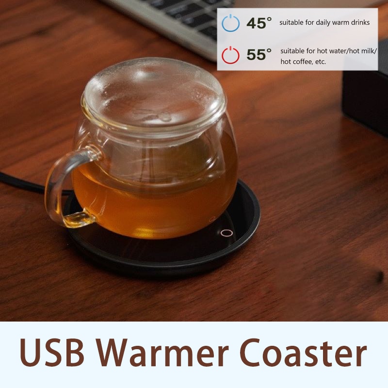 Warmer Onderzetters Voor Koffie Drankjes Cup Draagbare Usb Heater Mat Voor Verwarming Warmer Koffie Melk Heater Mok Pad Verwarming pad