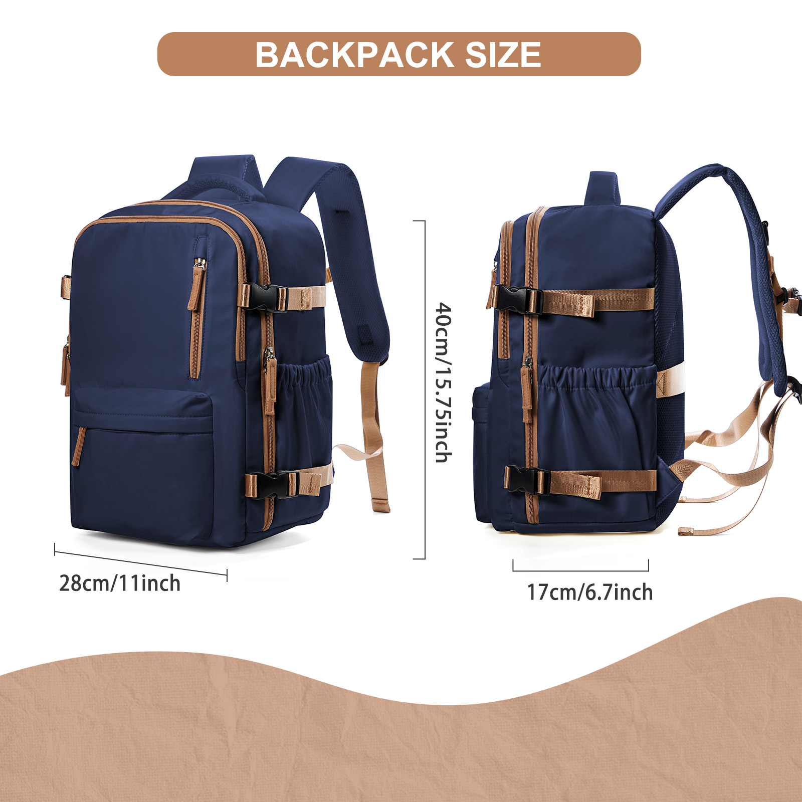Cabin Airplane Travel Backpack 40x30x20, Hand Luggage Cabin Backpack Wizzair 40x30x20 Carry-Ons Men Women 15.6 inch Laptop Bags: green
