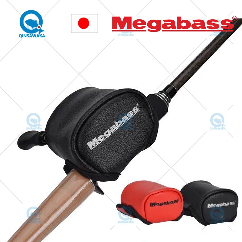 Sac de moulinet de pêche Megabass en cuir, édition limitée du japon, housse de protection pour moulinet de pêche