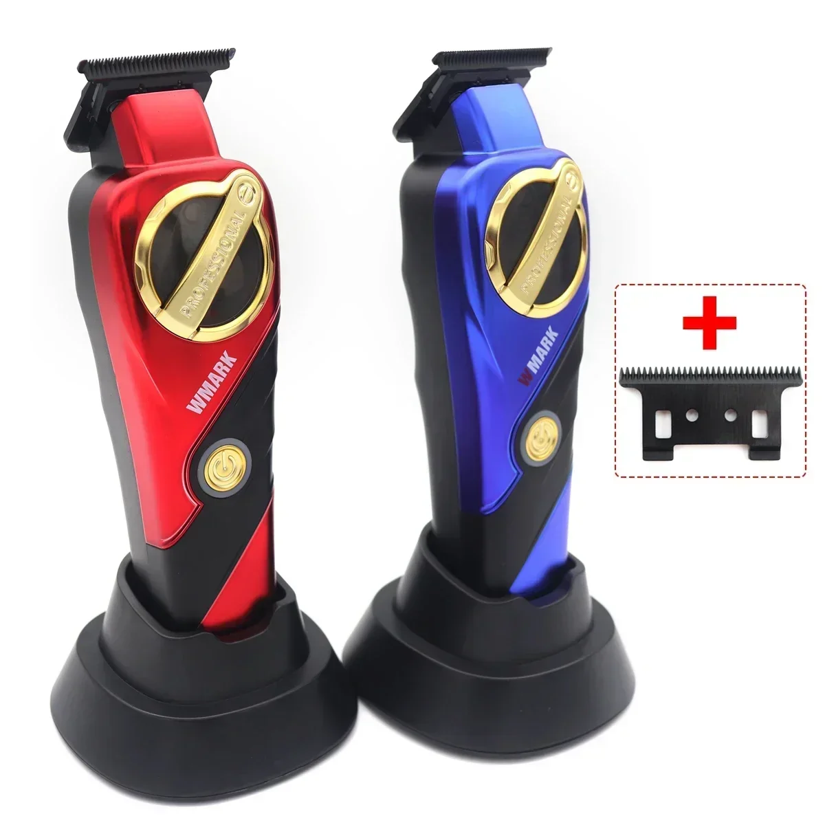 WMARK NG-9213 for Men Finishing Machine 9000 RPM Magnetic Motor Zero Gapped DLC T-Blade Hair Trimmer Hair Clipper