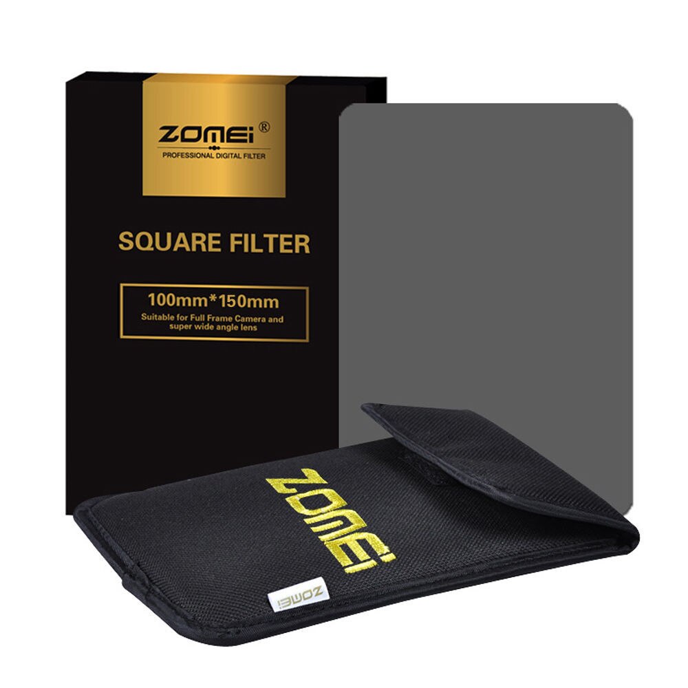 Zomei filtro cuadrado 100mm x 150mm graduado densidad neutra gris GND248 ND16 100mm * 150mm 100x150mm para Cokin Z-PRO Series filtro