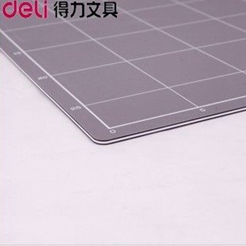 Deli 9358 A2 Paper Cutting Mat PVC self-healing cutting mat plate 450x600x3mm