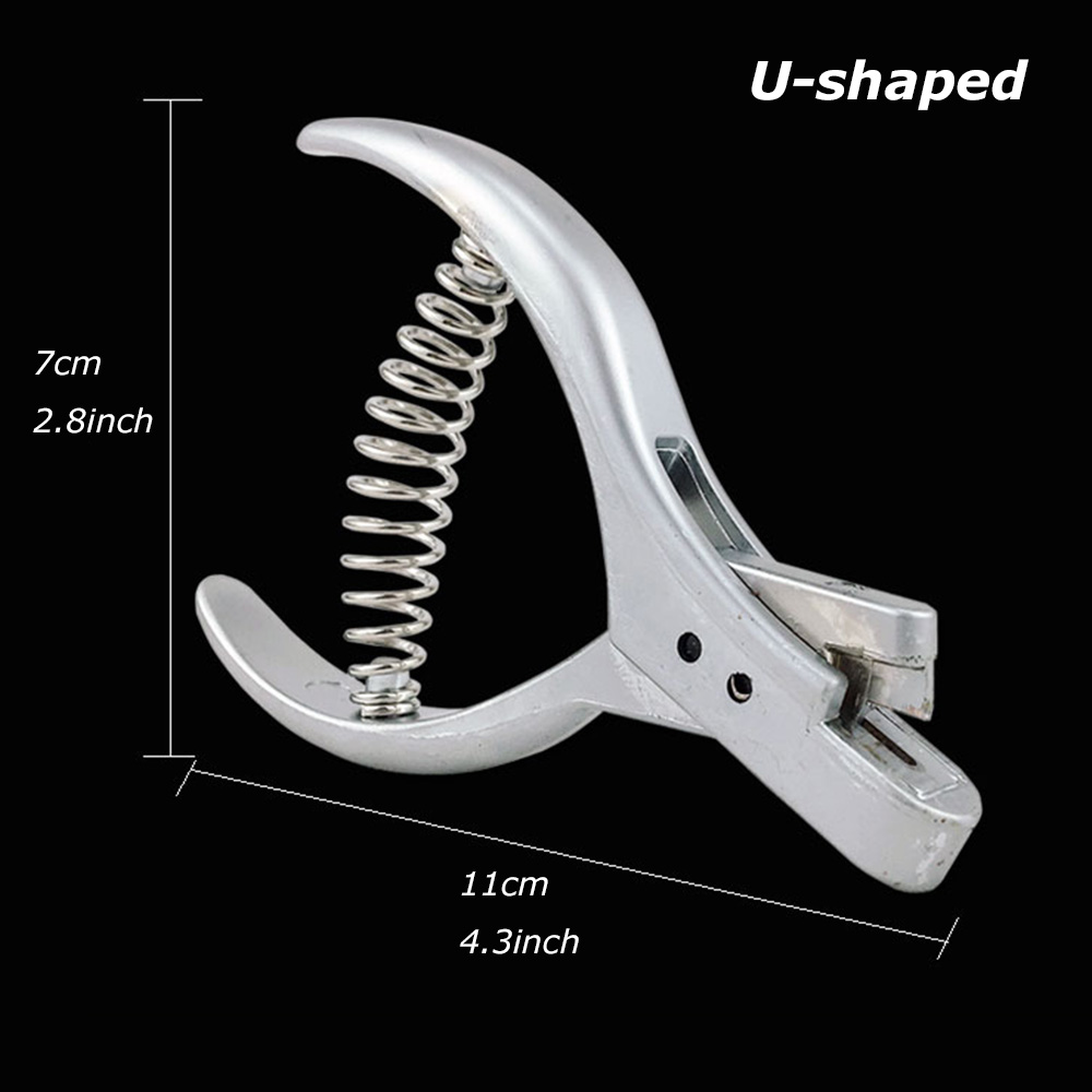 U-shaped Metal Steel Pattern Hole Notcher Sewing Pliers V-shaped Notch Punching Pliers Notch Punch Tailor Maker Tool