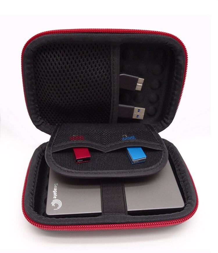 GUANHE EVA Hard Case Shockproof draagtas Tas voor WD 1TB 2TB USB 3.0 Mijn Paspoort Draagbare Externe hard Drive