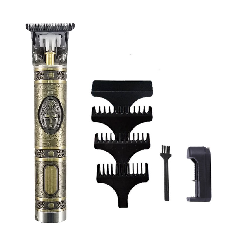 Tagliacapelli professionale T9 tagliacapelli ricaricabile pane elettrico barbiere Clipper Trimmer uomo Cordless intaglio macchina per tagliare i capelli: Model 1