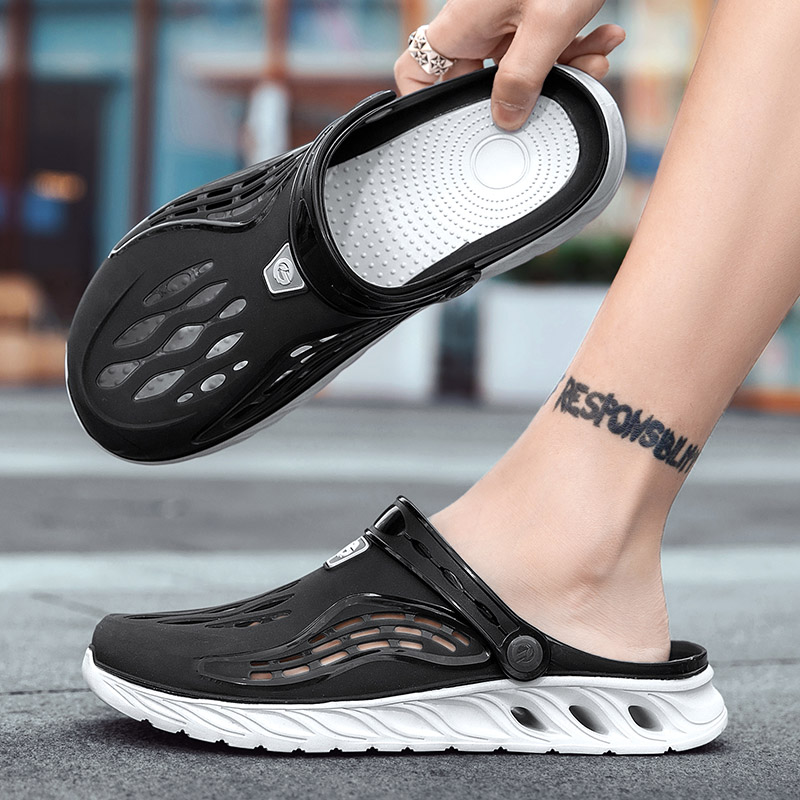Zomer Strand Schoenen Outdoor Slippers Mannen Vrouwen Indoor Hoge Zachte Bodem Sandalen Trend Slides Licht Heren Tuin Klompen Mannelijke
