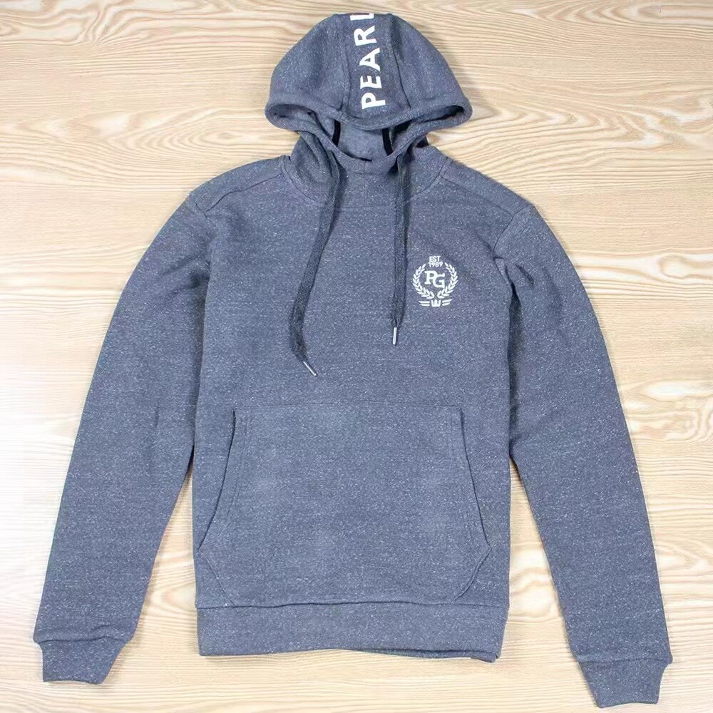 Ubrania do gry w golfa nowa jesienna i zimowa męska kurtka golfowa z kapturem moda sportowa bawełniany sweter: GRAY / 3