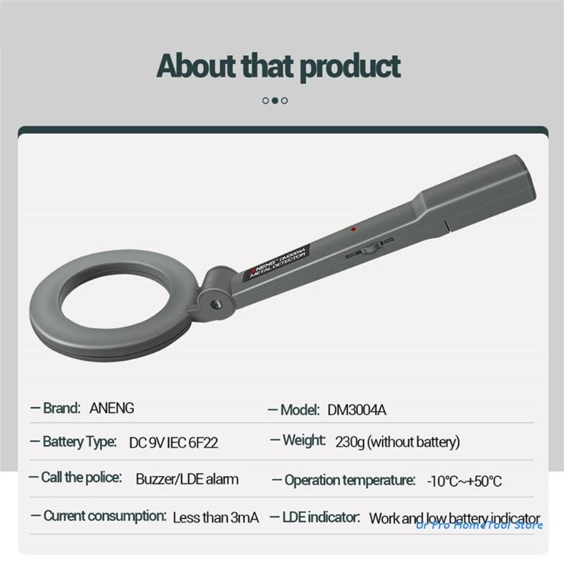 Handheld Metal Detector Applicable to High-speed Railway Airport for Subway Hospital Sports Conference High Sensitive