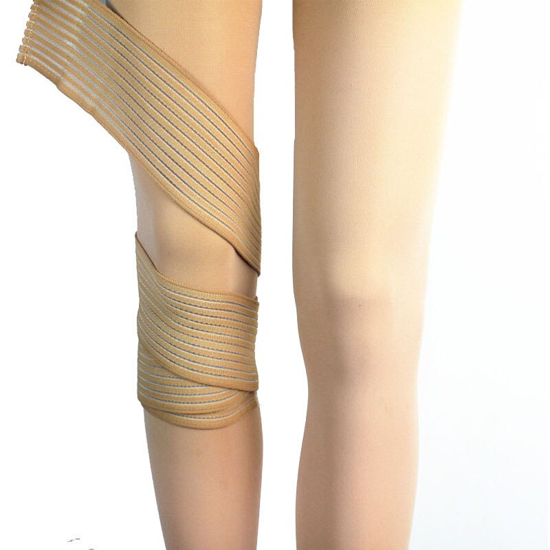 1Pc Multifunctionele Ademend Elastische Kronkelende Bandage Stretchable Rekbaar Voor Knie Kalf En Elleboog Bescherming Pakket Ondersteuning