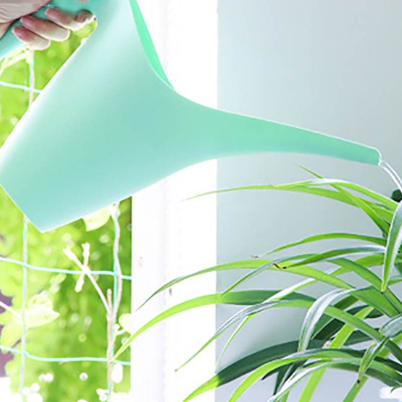 Plastik vandkande blomst vanding kedel hjem have gårdhave vanding potte lang mund haveredskaber