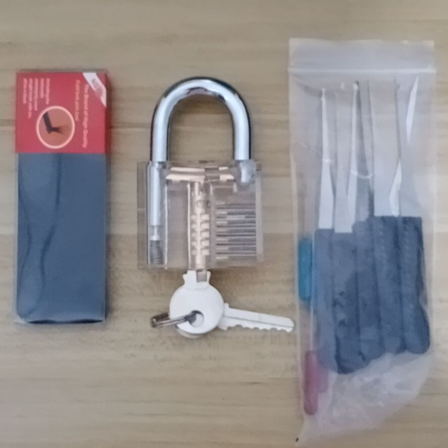 HH Fold Pick Lock Set ,12pcs Broken Key Extractor Pick Tool,5pcs/set Credit Card Locksmith Supply Kit