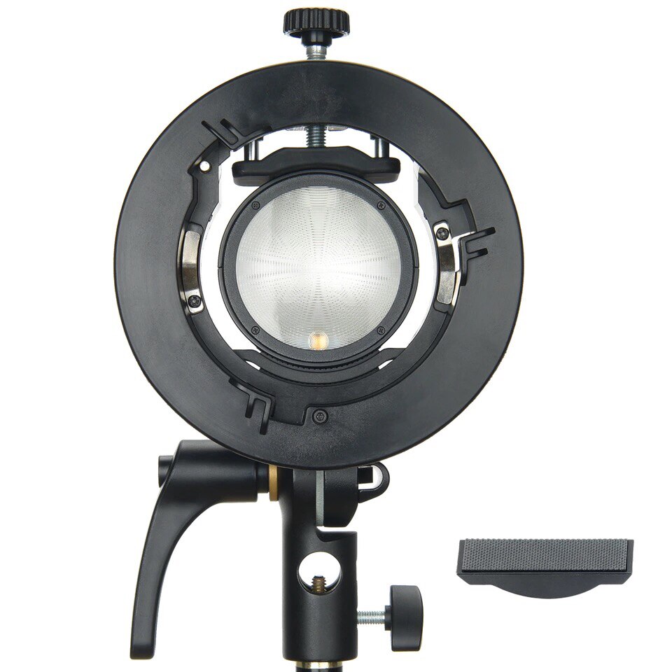 Godox S2 Speedlite Bracket S1 Updated S-Type Bowens Flash Holder Mount for Godox V1 V860II AD200 AD400PRO TT600 Snoot Softbox