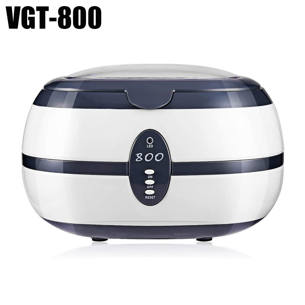 GTSONIC VGT-2000 Ultrasonic Cleaner 600ml 35W for Necklace Earrings Bracelets Dentures Household Ultrasonic Baths: VGT-800 / US