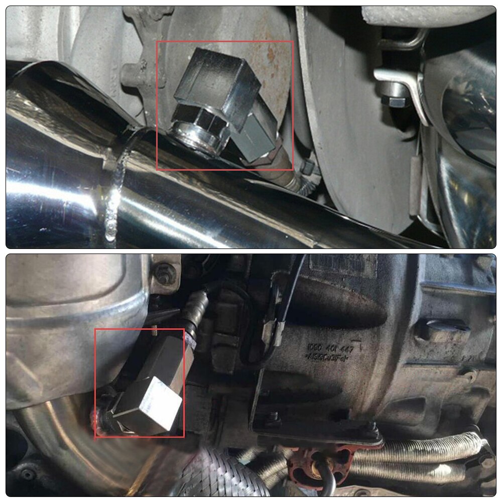 PQY - Universal Oxygen Sensor Extender 90 Degree 02 Bung Extension Catalytic Converter O2 Oxygen Sensor Spacer PQY-OSE02