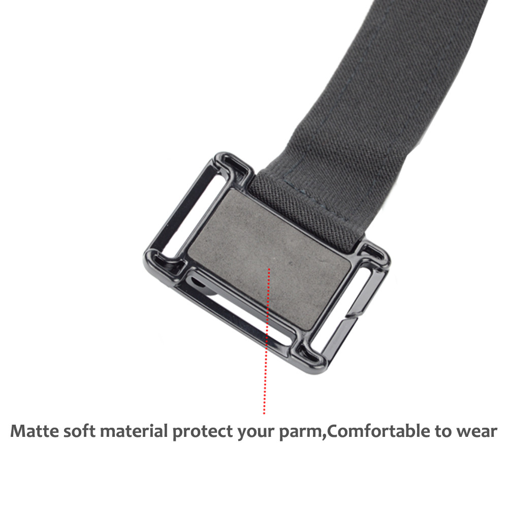 Sangle de poignet réglable bras ceinture support pour GoPro Hero 7/6/5/4/3/3 +/2/1 Xiaomi Yi SJCAM SJ4000 SJ5000 SJ7000 caméra d'action