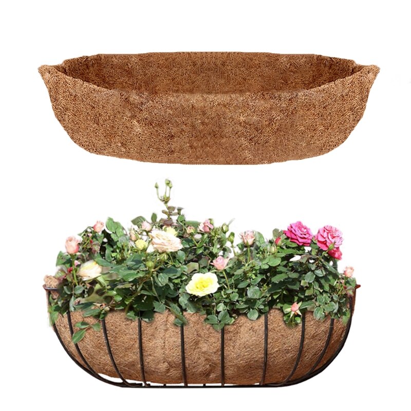 Coco Liner Trough Replacement Liner Wall-mounted Manger Coconut Palm Mat Liner