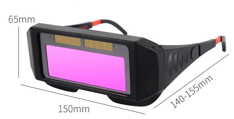 Gafas de soldadura con oscurecimiento automático, cascos de soldadura, gafas solares especiales antideslumbrantes, herramientas para accesorios de soldadura
