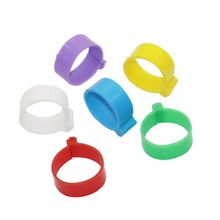 25Mm Pluimvee Voet Ring Kip Eend Gans Vogels Voeden Levert 6 Kleuren Gesp Type Clip Ringen Boerderij Apparatuur 30 stuks