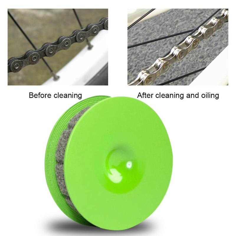 Bicycle Chain Oiler Lubricator Cycling Gear Roller Cleaner Lubricant Bicycle Chains Drum Repair Supplies Tools Bike Accessories