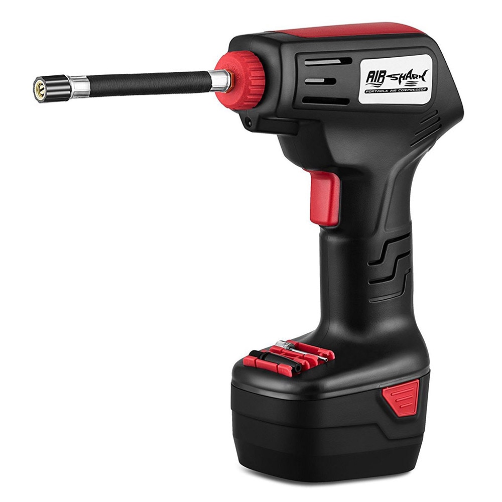 Pro Air Compressor Draadloze Draagbare Compressor Elektrische Inflator Portable Hand Held Pomp Met Digitale Lcd