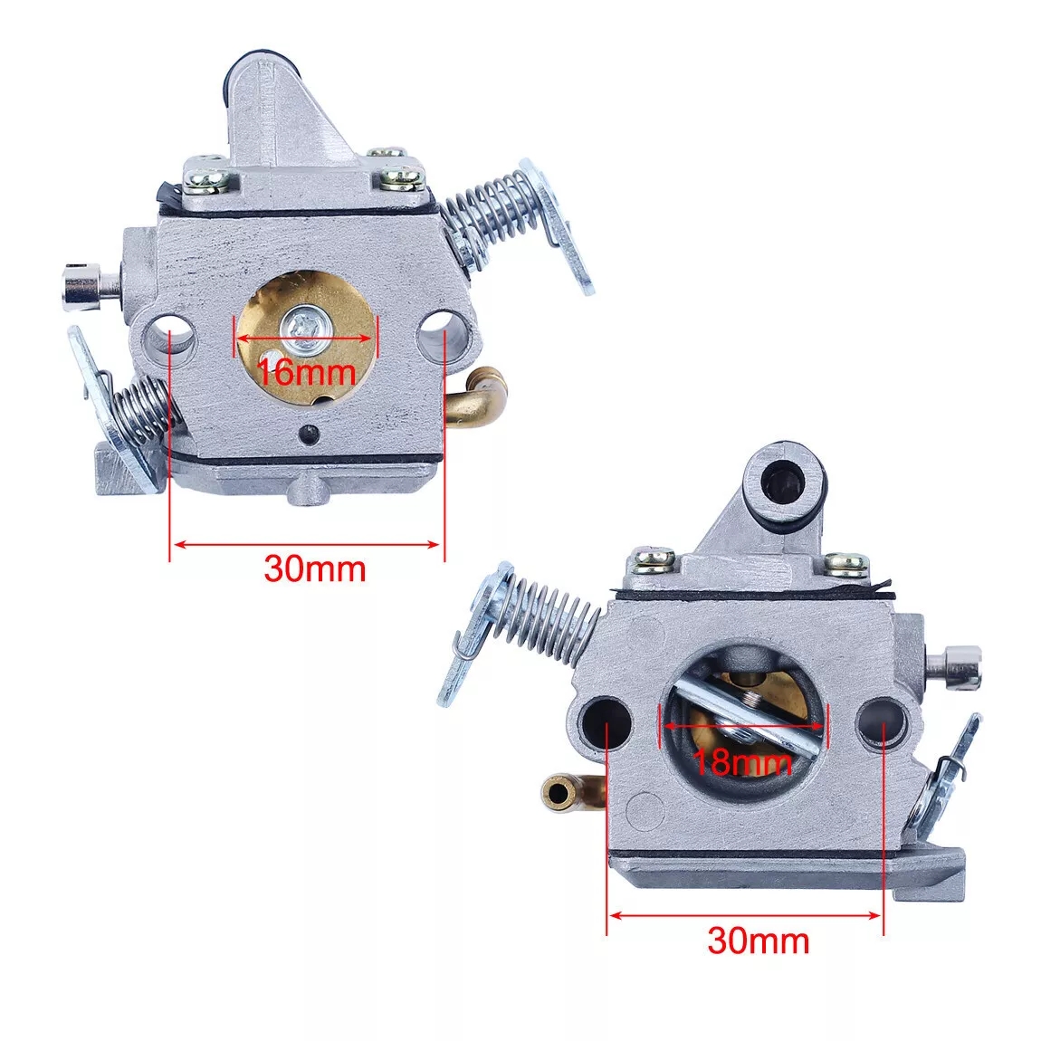 11301200603 Para Stihl 017 018 MS170 MS180 MS 170 180 C1Q-S57B Carburador Cortador de Escova Hedgerow Máquina Motosserras a gasolina Parte