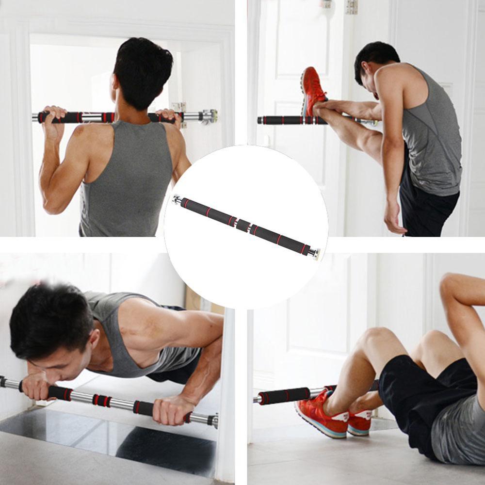 Draagbare Indoor Rekstok Multifunctionele Indoor Gym Pull Up Bar Chin Up Deur Horizontale Bar Oefening Fitness Apparatuur