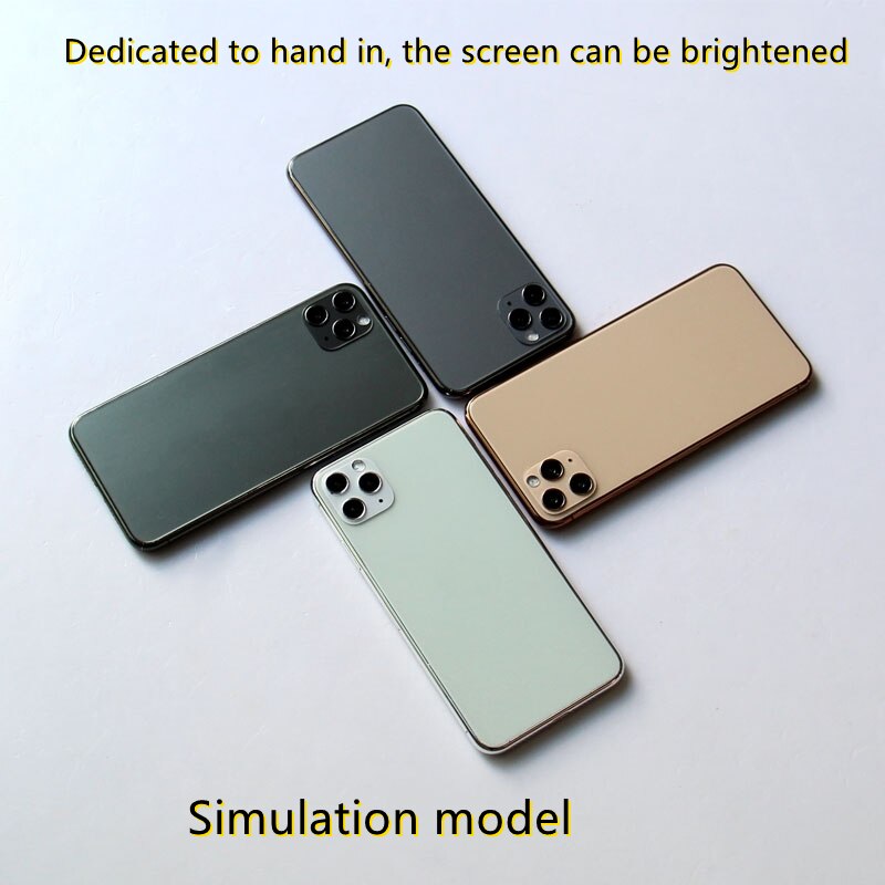 Apple simulation mobile phone model can be bright screen glass screen student office worker Confiscated mobile Hand in phone