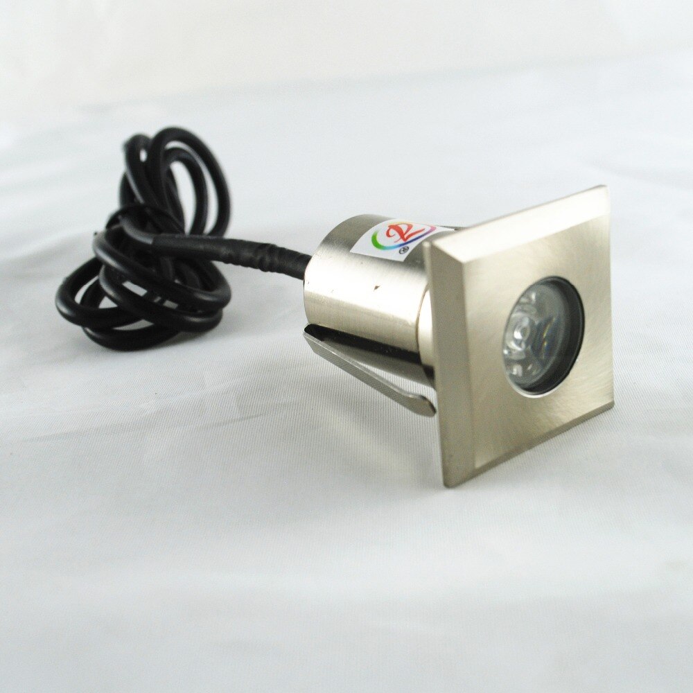 12V Outdoor Floor Lamp Waterproof IP67 LED Underground Groundspot for Patio Paver Recessed Flooring Brick Deck Light