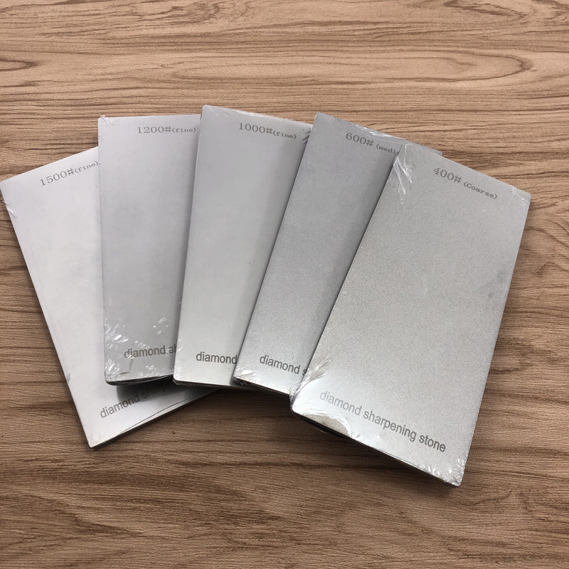 Afiador de faca de diamante 170*75MM pedra de afiar grão 80-3000 # Ferramentas de diamante de pedra de amolar facas de cozinha de pedra de amolar de moagem fina