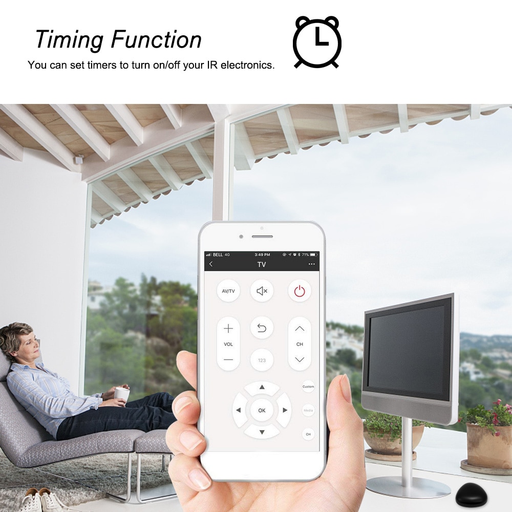 WiFi-IR Remote IR Control Hub 2.4Ghz Enabled Infrared Universal Remote Controller For TV Set Top Box Tuya for Alexa Google Home