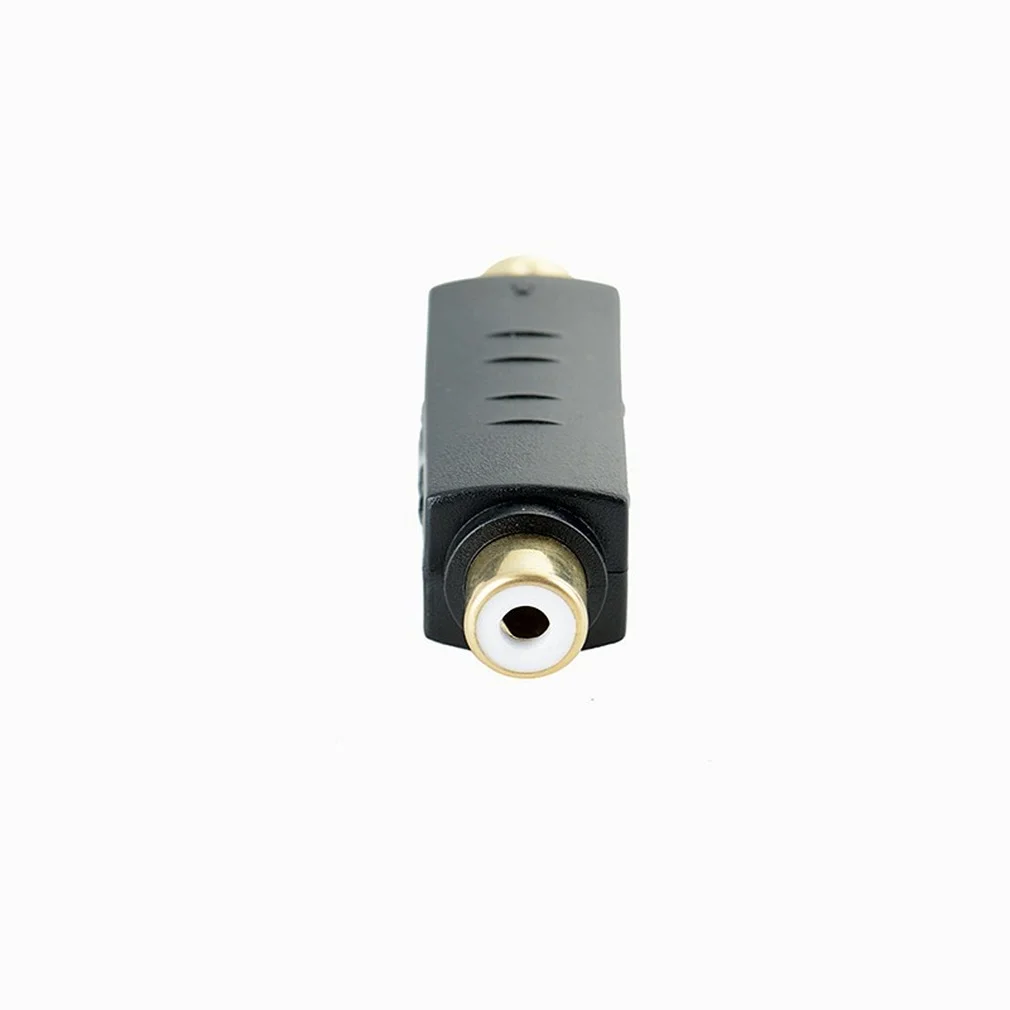 RCA hembra compuesto a 4 pines s-video svideo adaptador macho conector convertidor Terminal de vídeo revolución RCA madre AV