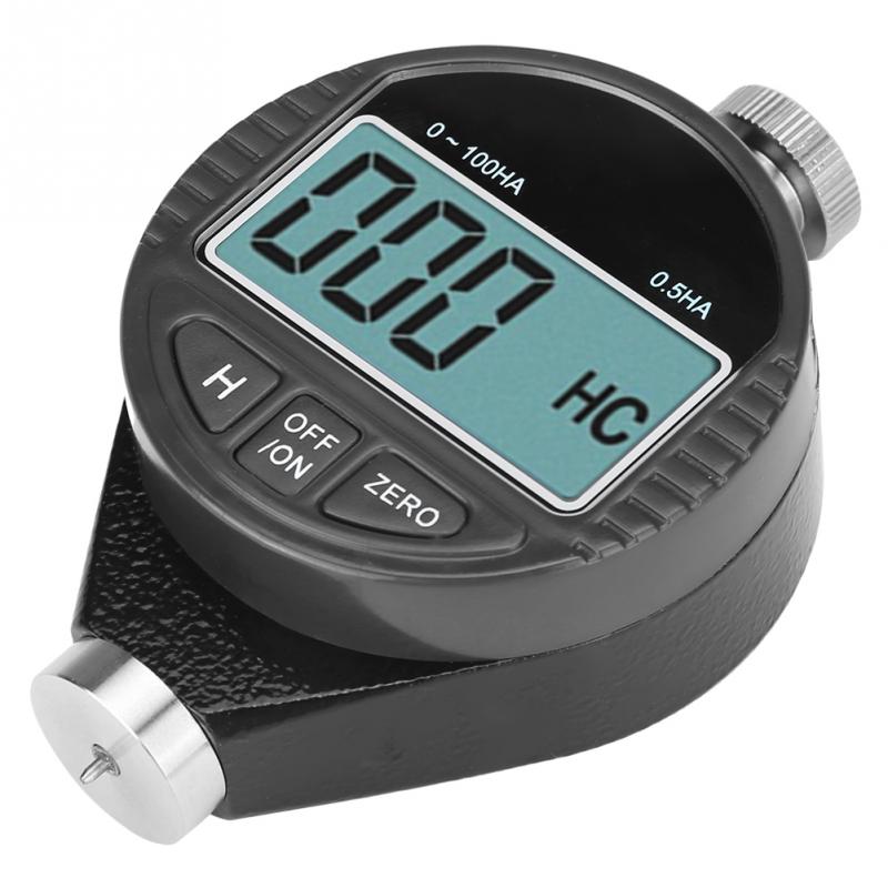 Digital 100HD A Durometer Shore Rubber Hardness Tester LCD Display Meter With Box
