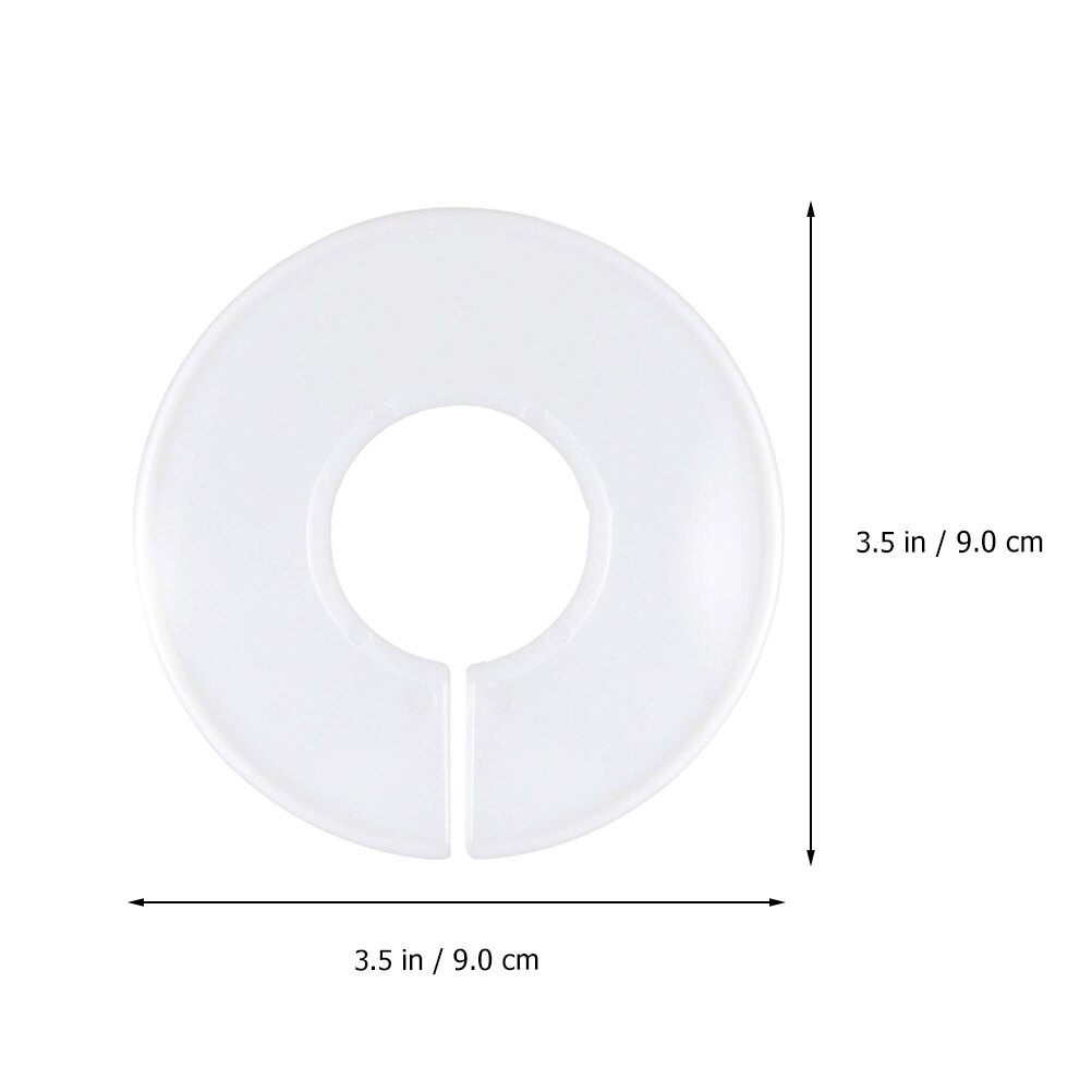 50pcs White Closet Dividers Clothing Rack Size Dividers Hangers Dividers with Pen