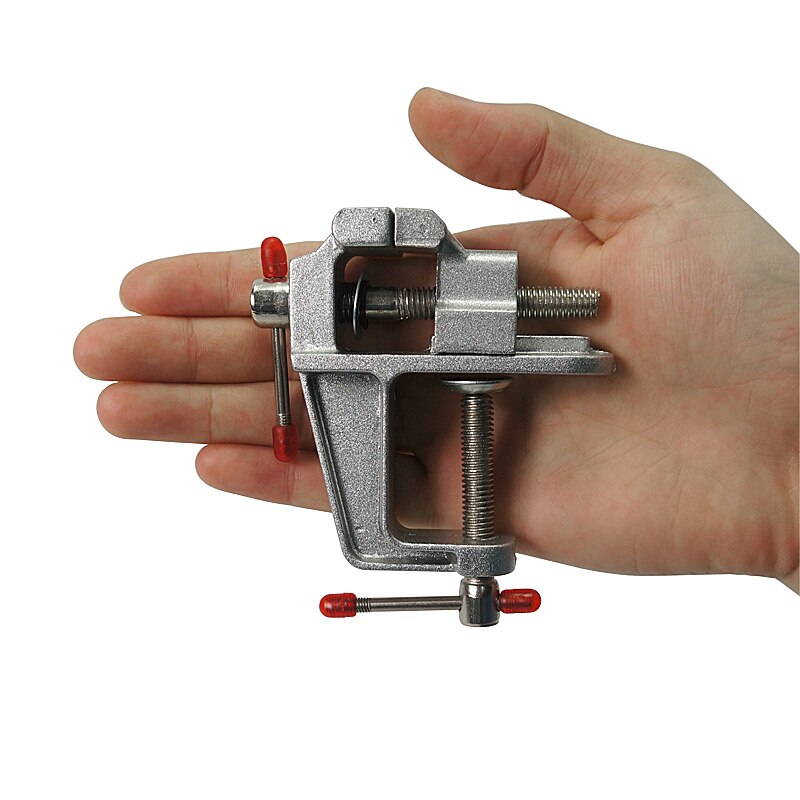 Mini cnc maskin aluminium miniatyr små juvelerare hobby klämma på bordsbänk skruvstäd mini verktyg skruvstäd