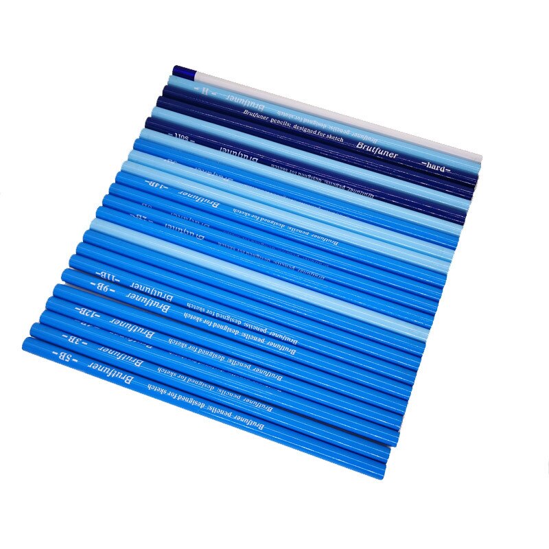 24 pcs Painting Sketching Drawing Hard Medium Soft Charcoal Pencils Set Non-toxic for Drawing Stationery Supplies