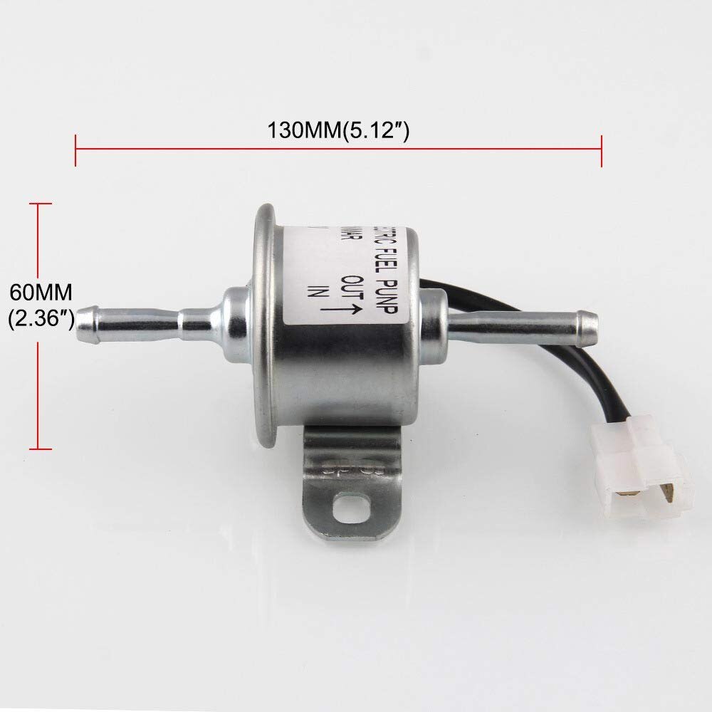 DC12V Electronic Fuel Feed Pump 129612-52100 For Yanmar 4TNV88 3TNV88 Mini Excavator