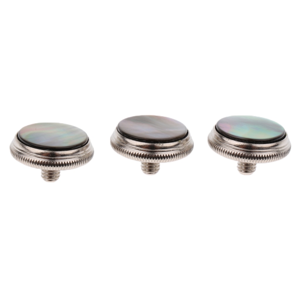 Ensemble de 3 boutons de trompette, pièces de rechange pour instruments de musique