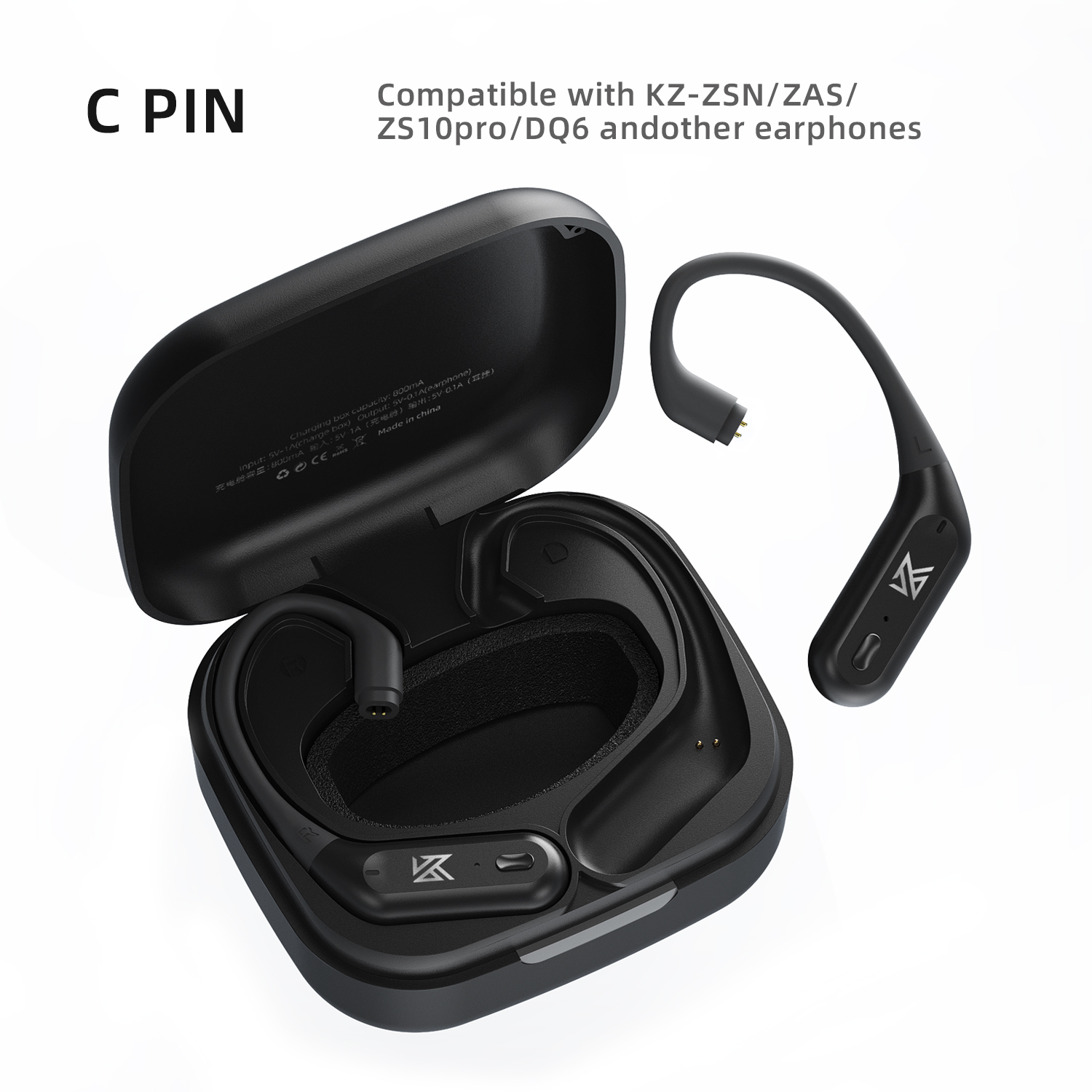KZ-auriculares inalámbricos AZ09 Pro, cascos con Cable de actualización 5,2, con cancelación de ruido: Default Title