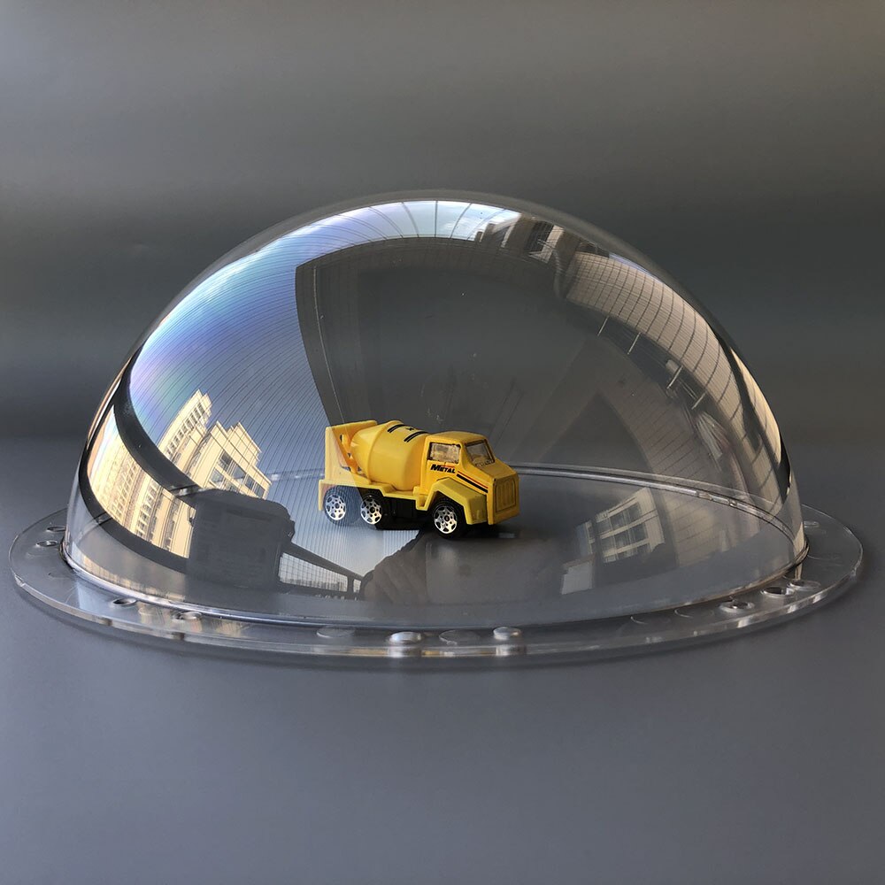 Dôme Transparent en plexiglas, 9.84 pouces, 250x102mm, en acrylique, haute vitesse, capuchon d&#39;objectif, sphérique, boîtier de caméra de sécurité CCTV
