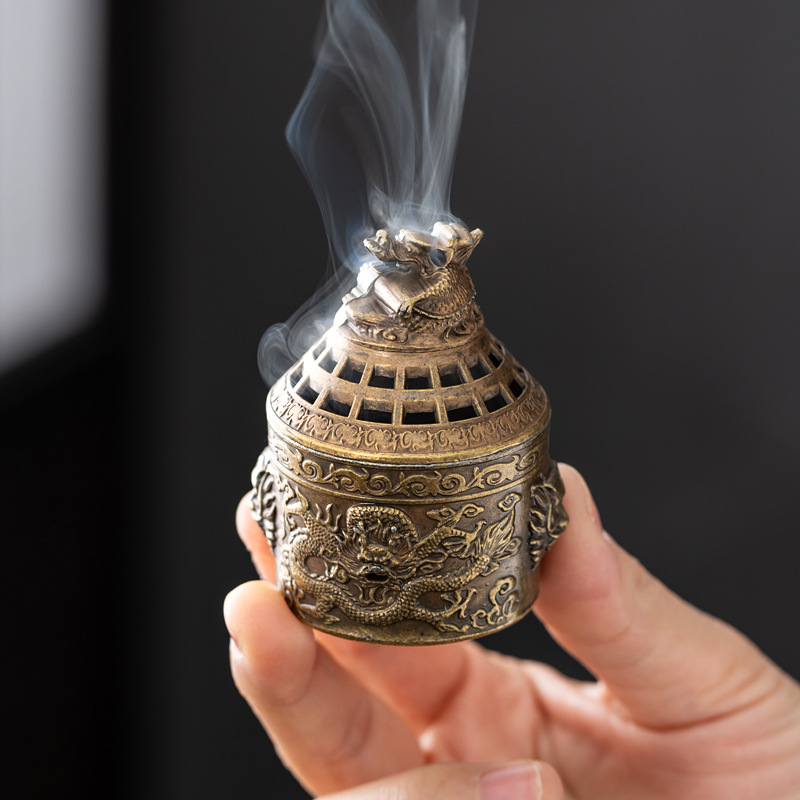 Chinese Stijl Draak Welvaart Wierookbrander Zen Ornamenten Gunstige Cloud Vorm Wierook Houder Thuis Ambachten