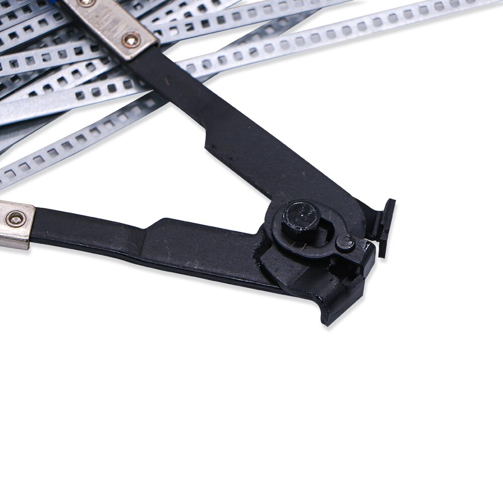 25 pieces of galvanized adjustable drive hose clamp fuel pipe worm gear size clamp hose clamp pipe clamp clamp set