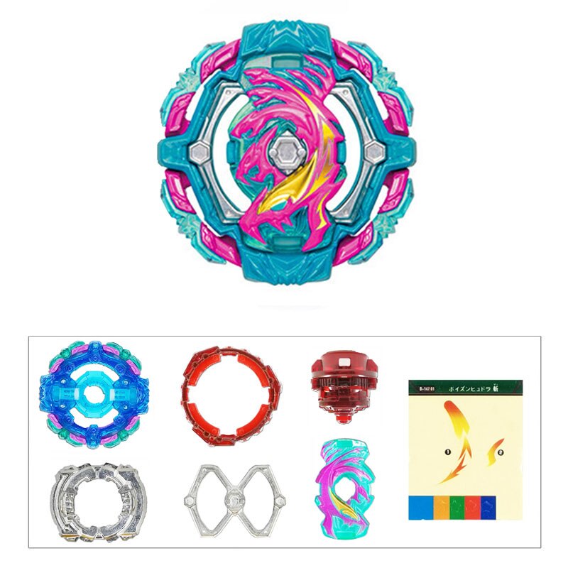 SB GT Series Beybleyd Burst B147 Metal Fusion Assemble Gyroscope wit Sword Luancher Spining Toys for Children