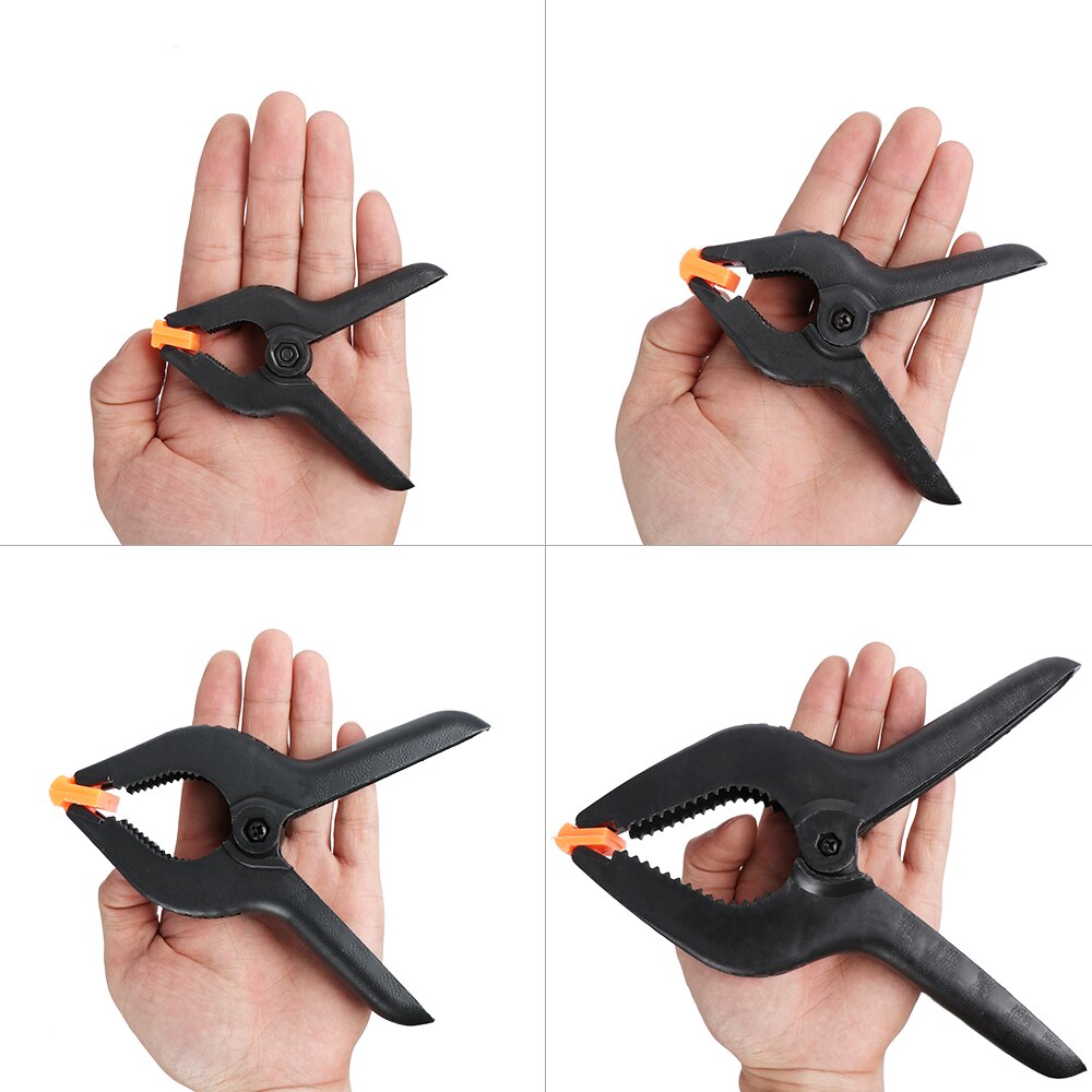 1 Pc Diverse 3 "4" 6 "9" Inch Houtbewerking Lente Clip Toggle Klemmen Diy Gereedschap Plastic nylon Voor Foto Studio Achtergrond Klem